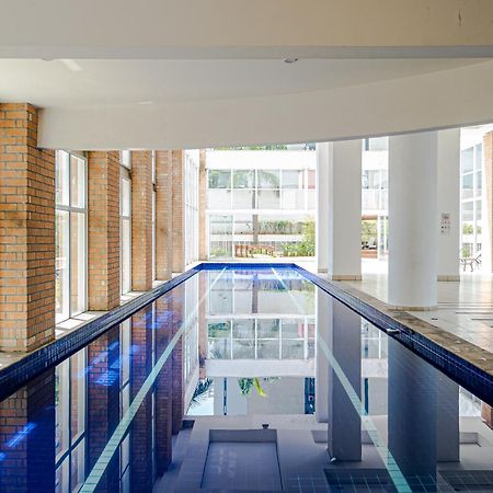 Apartamento Duplex aconchegante com piscina e academia próx. à Berrini - Brooklin São Paulo Exterior foto