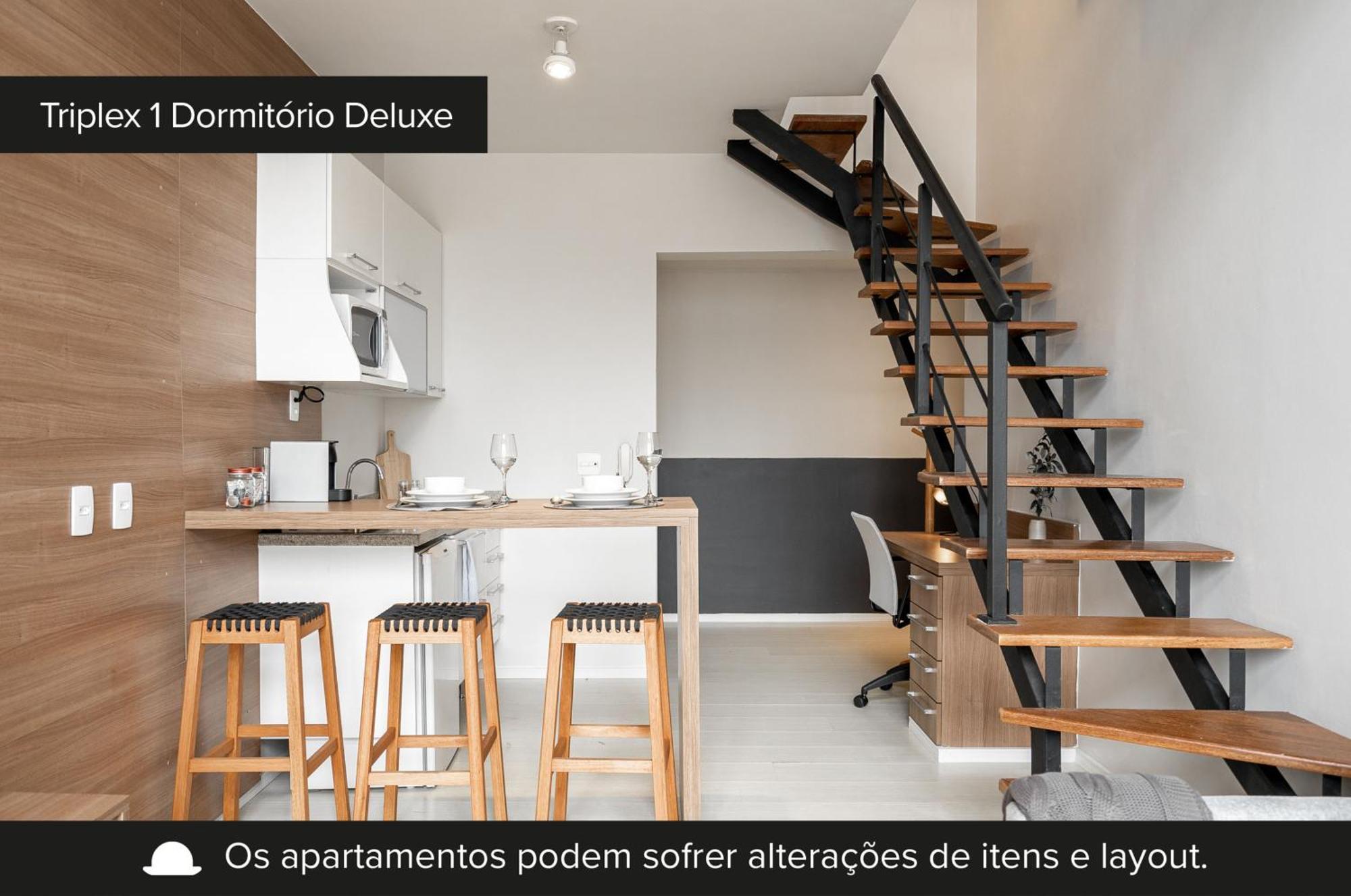 Apartamento Duplex aconchegante com piscina e academia próx. à Berrini - Brooklin São Paulo Exterior foto