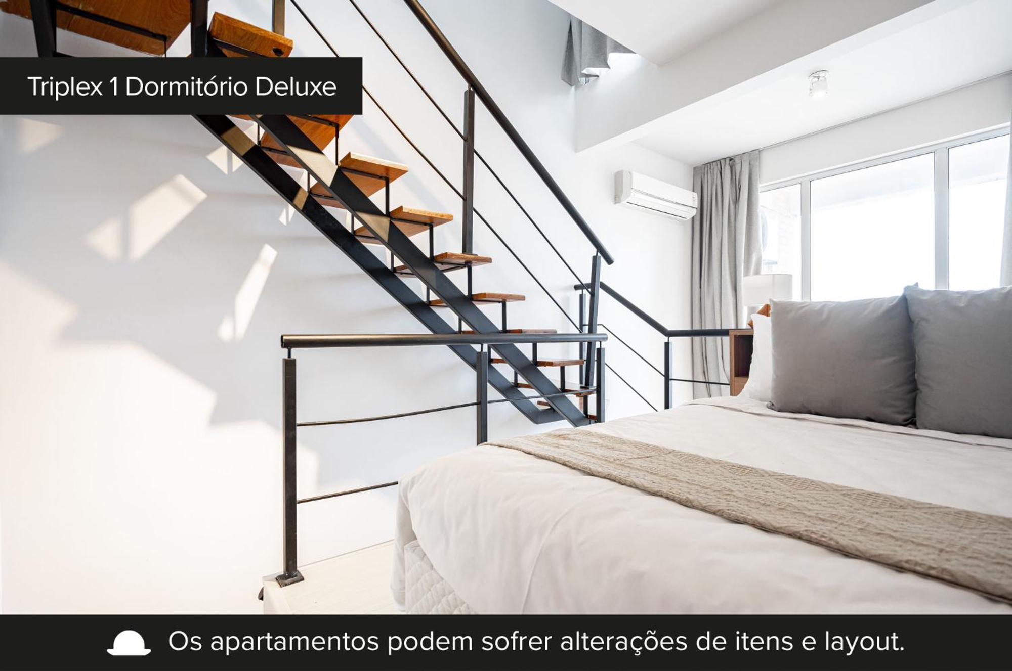 Apartamento Duplex aconchegante com piscina e academia próx. à Berrini - Brooklin São Paulo Exterior foto
