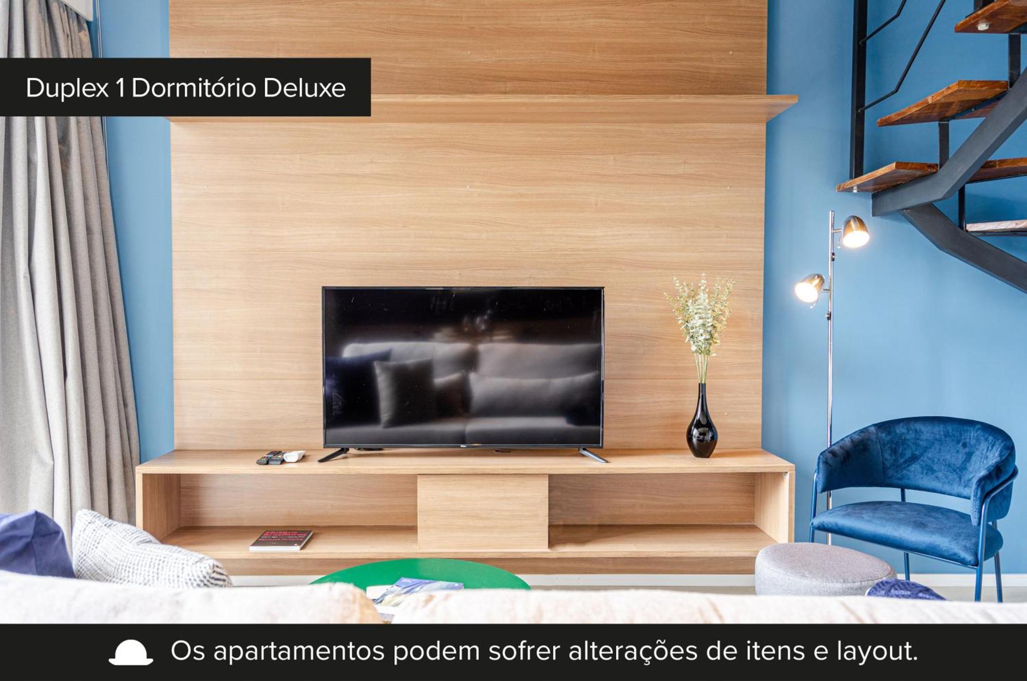 Apartamento Duplex aconchegante com piscina e academia próx. à Berrini - Brooklin São Paulo Exterior foto