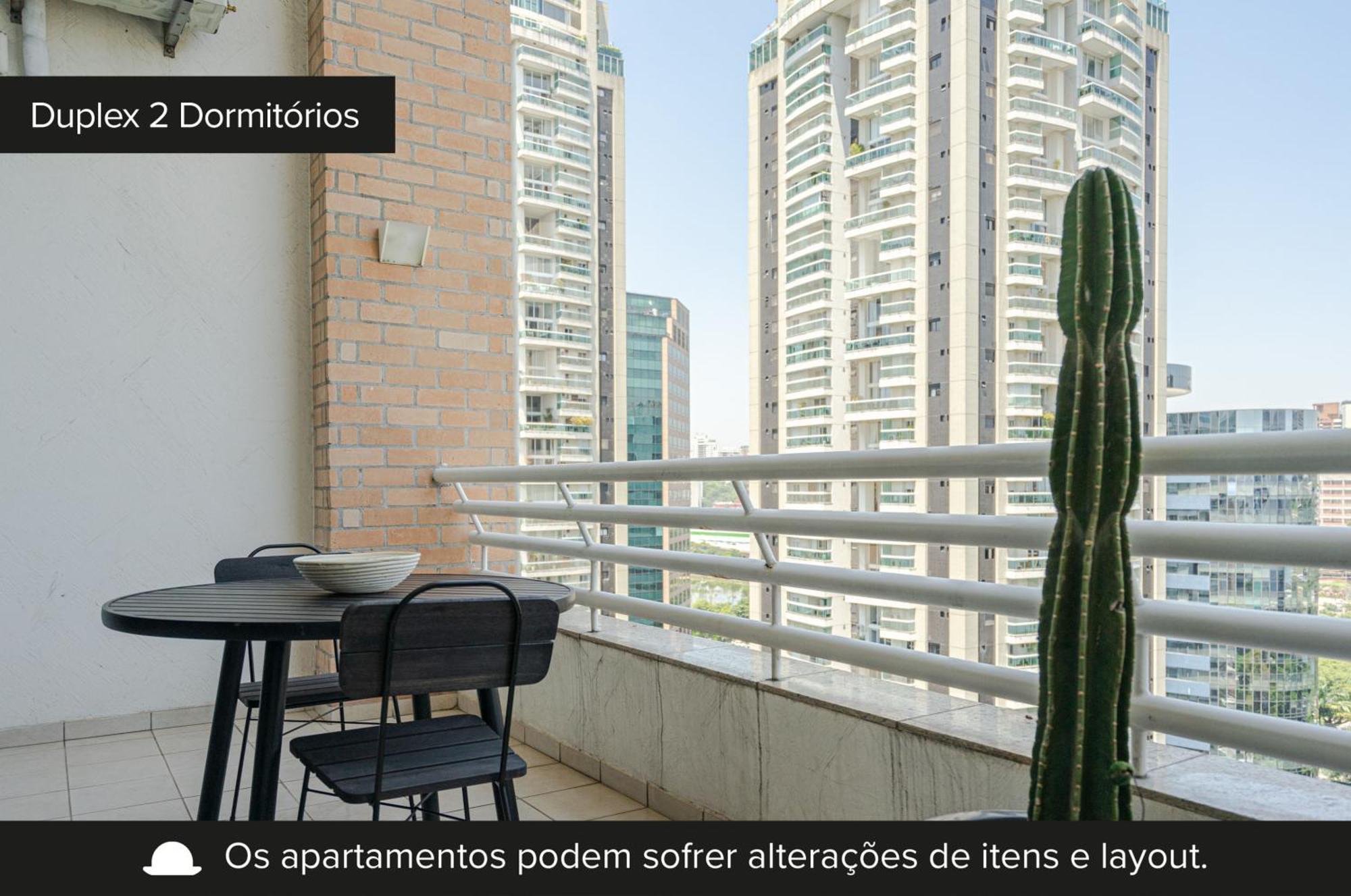 Apartamento Duplex aconchegante com piscina e academia próx. à Berrini - Brooklin São Paulo Exterior foto