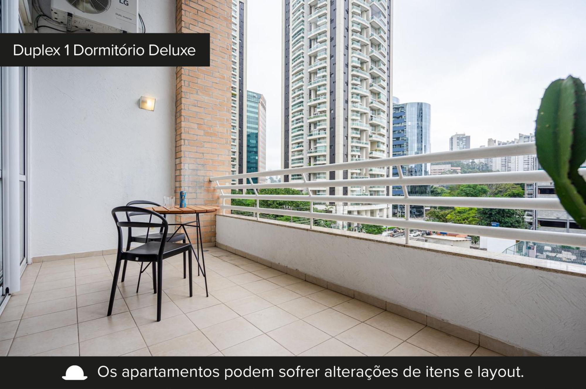 Apartamento Duplex aconchegante com piscina e academia próx. à Berrini - Brooklin São Paulo Exterior foto