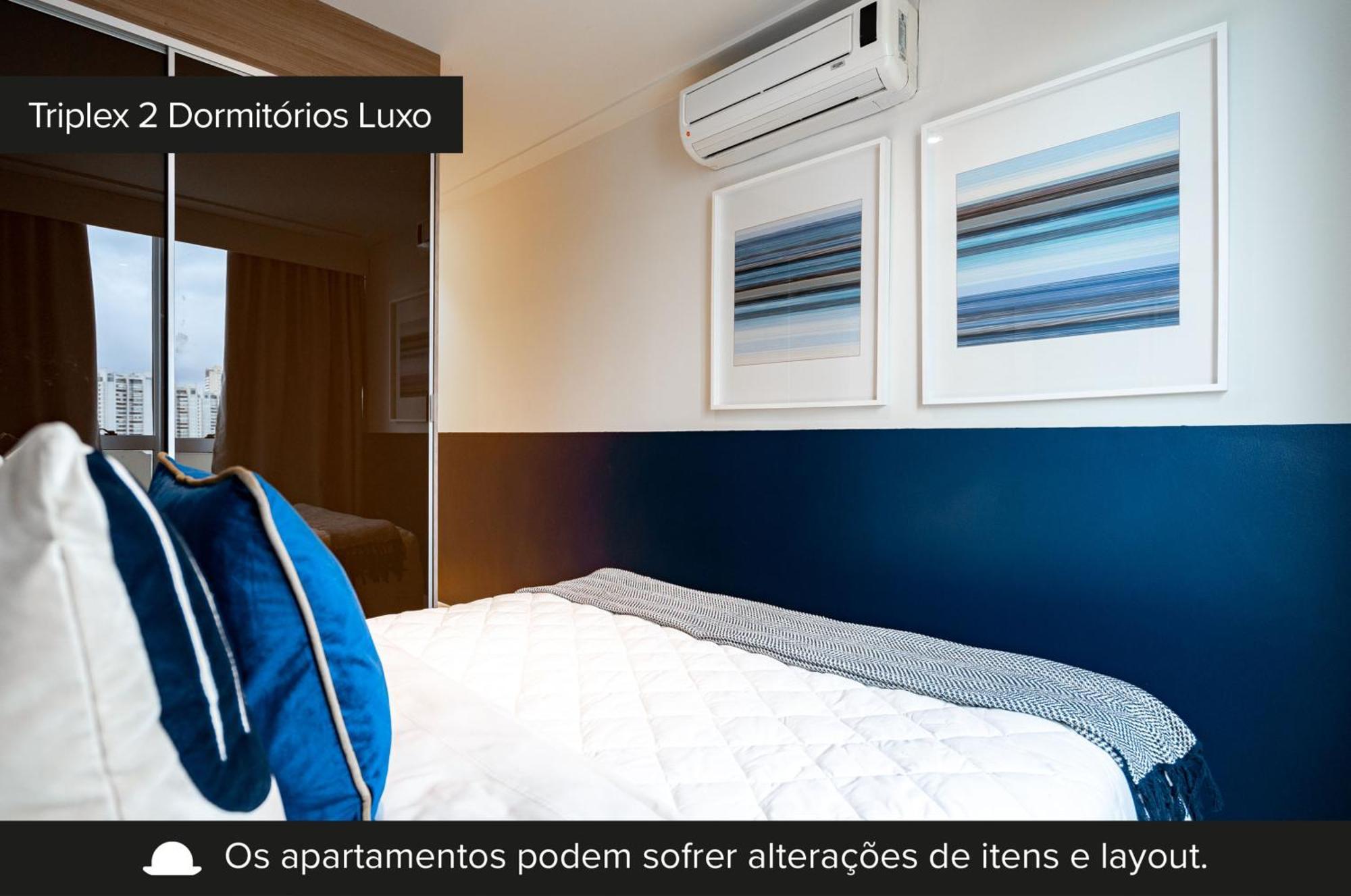 Apartamento Duplex aconchegante com piscina e academia próx. à Berrini - Brooklin São Paulo Exterior foto