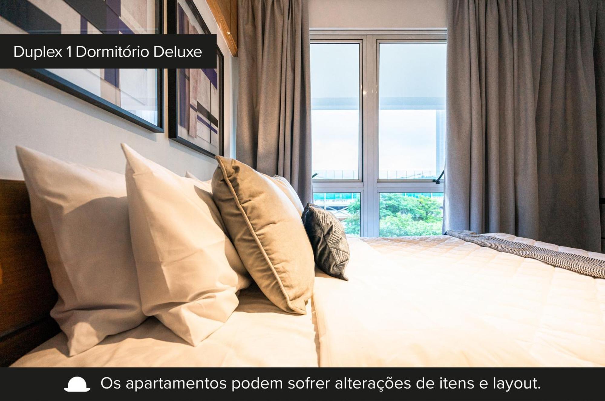 Apartamento Duplex aconchegante com piscina e academia próx. à Berrini - Brooklin São Paulo Exterior foto