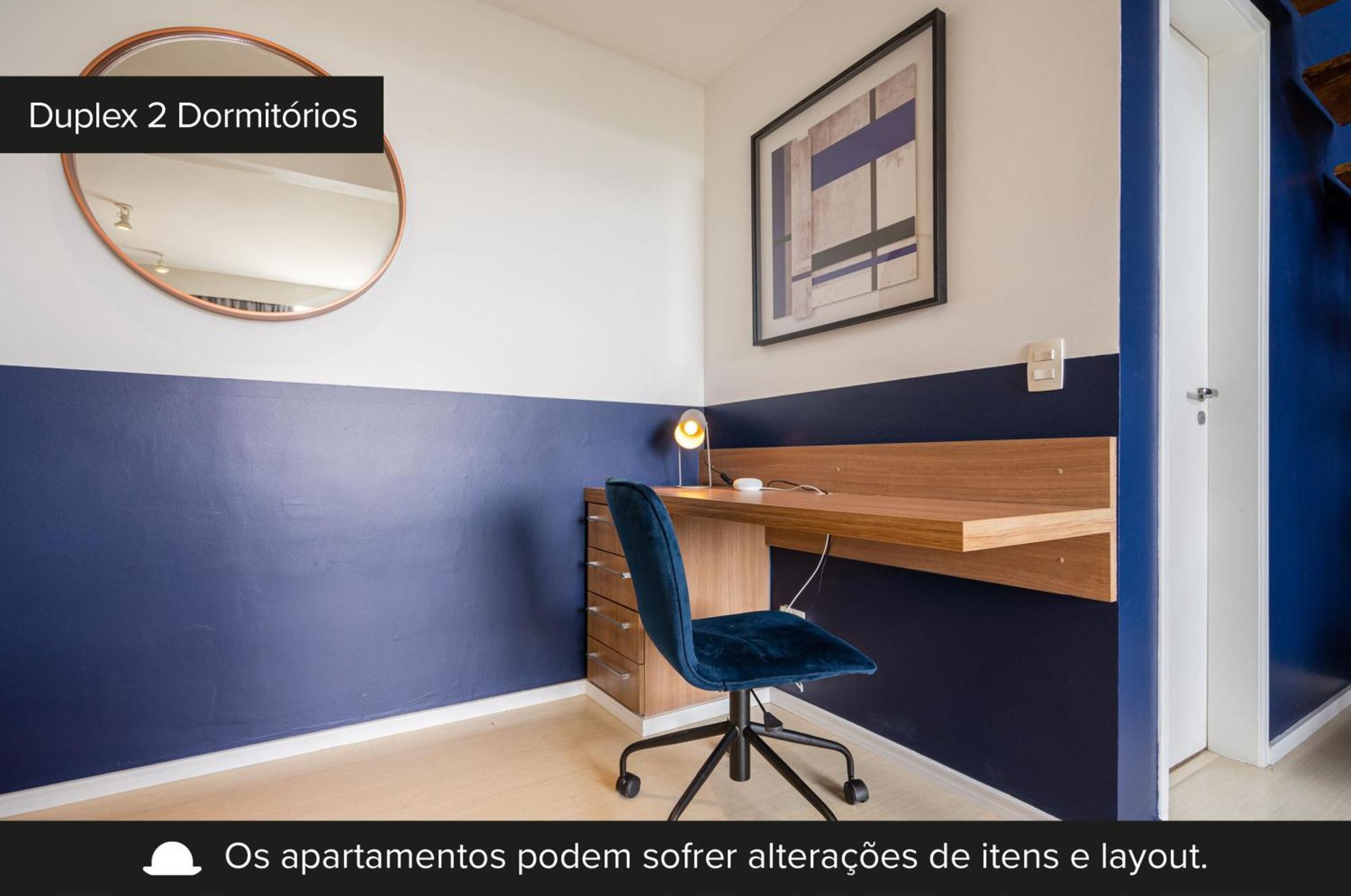 Apartamento Duplex aconchegante com piscina e academia próx. à Berrini - Brooklin São Paulo Exterior foto