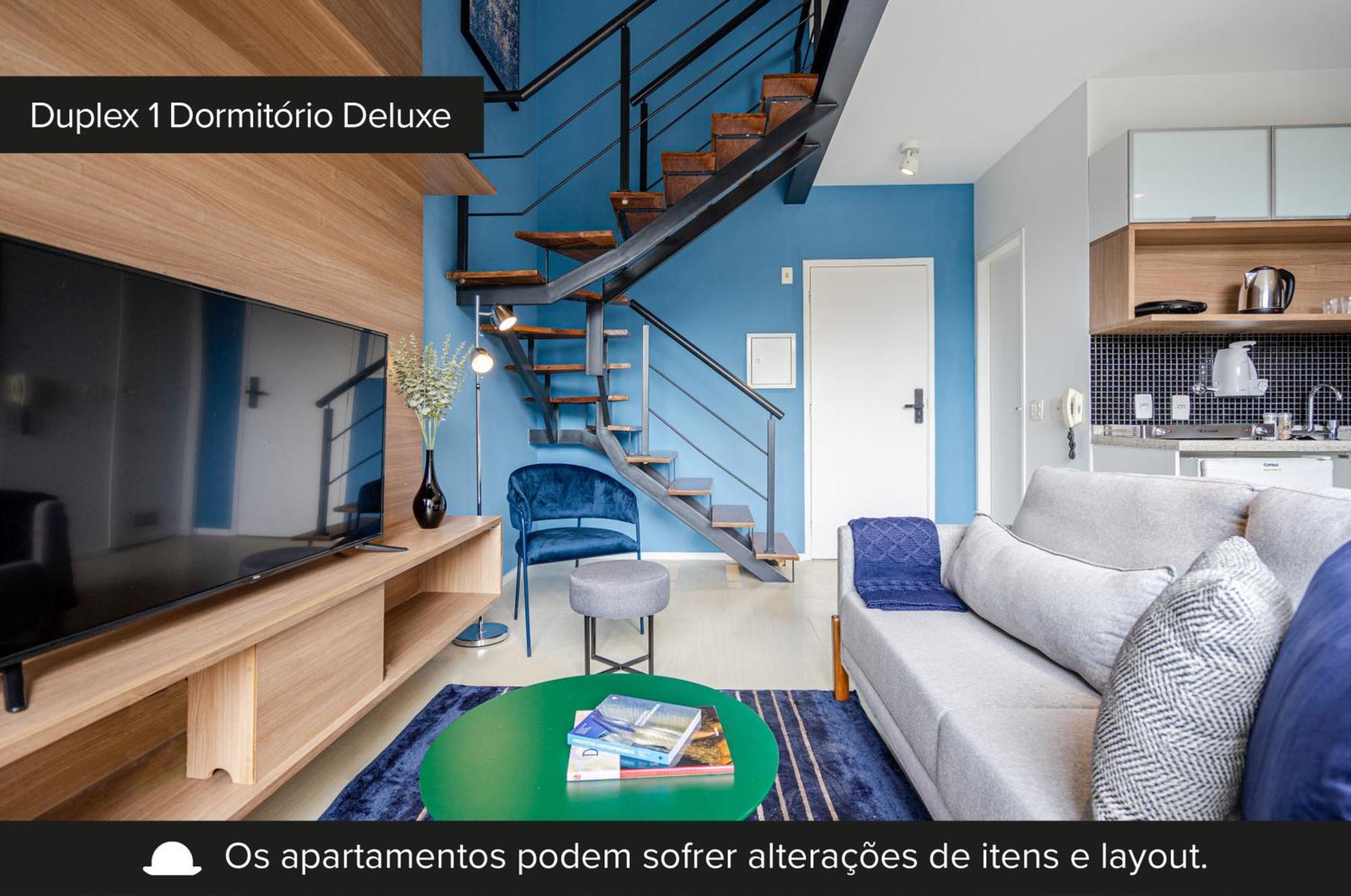 Apartamento Duplex aconchegante com piscina e academia próx. à Berrini - Brooklin São Paulo Exterior foto