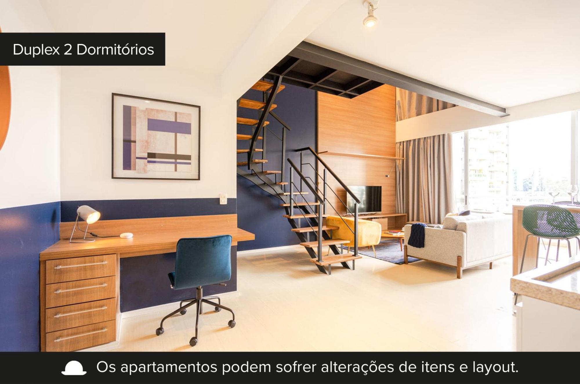 Apartamento Duplex aconchegante com piscina e academia próx. à Berrini - Brooklin São Paulo Exterior foto