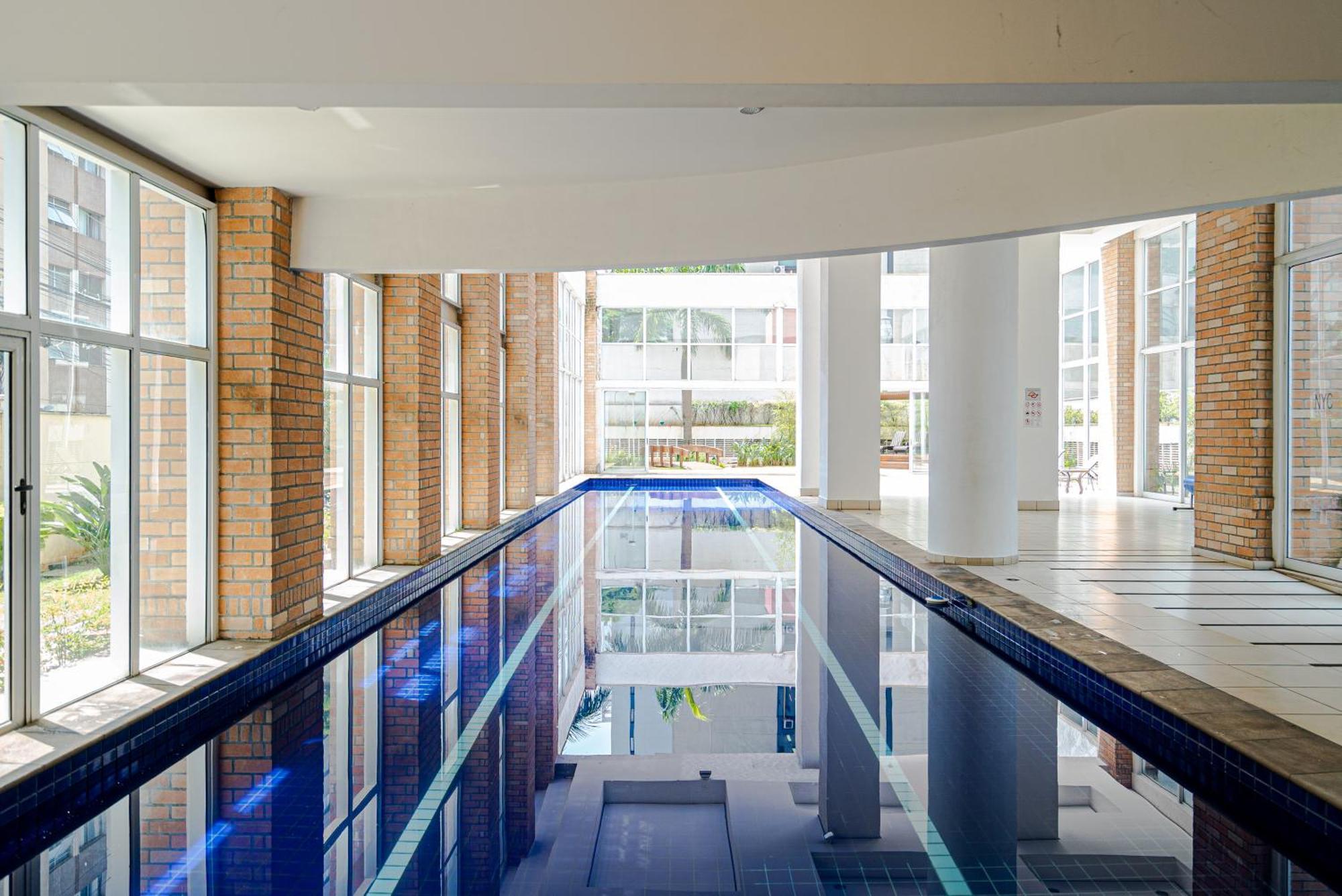 Apartamento Duplex aconchegante com piscina e academia próx. à Berrini - Brooklin São Paulo Exterior foto