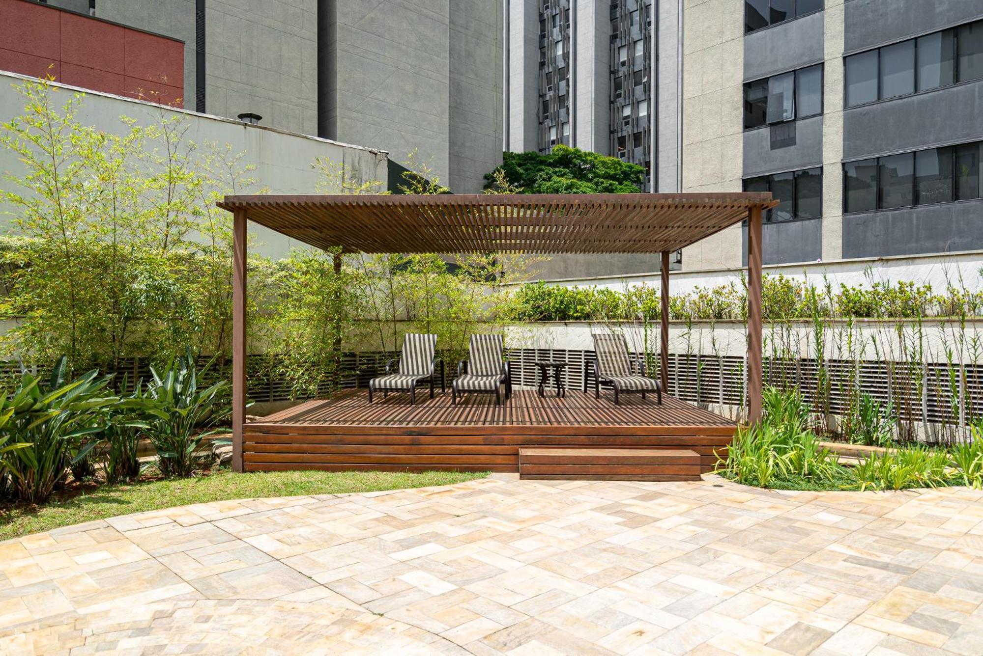 Apartamento Duplex aconchegante com piscina e academia próx. à Berrini - Brooklin São Paulo Exterior foto