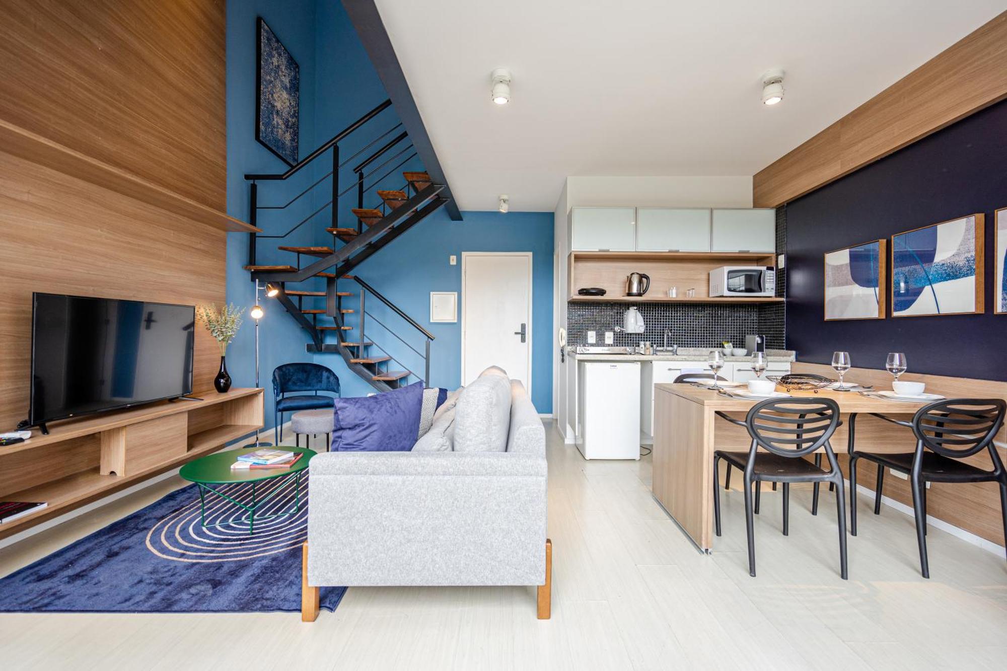 Apartamento Duplex aconchegante com piscina e academia próx. à Berrini - Brooklin São Paulo Exterior foto