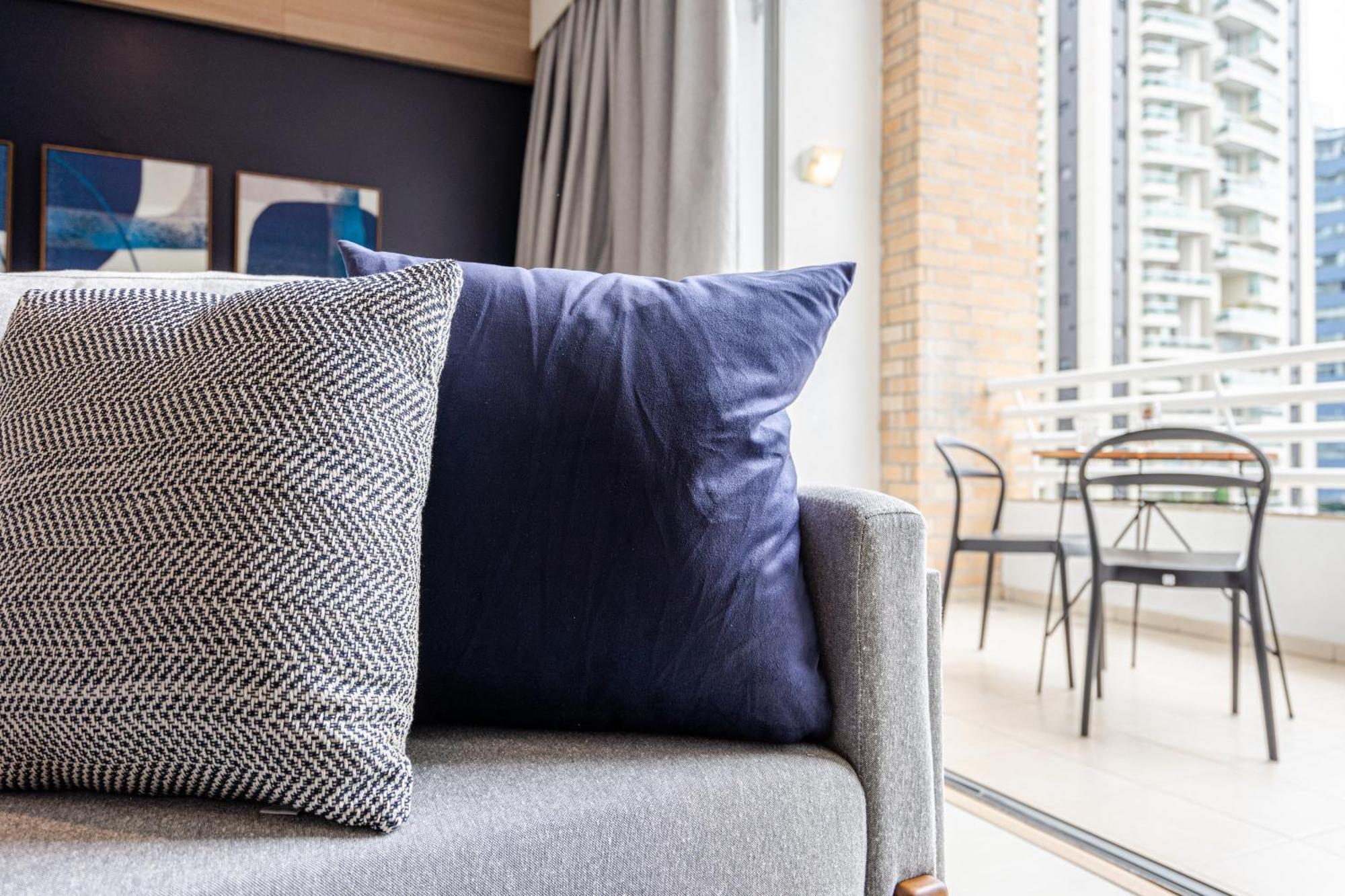 Apartamento Duplex aconchegante com piscina e academia próx. à Berrini - Brooklin São Paulo Exterior foto