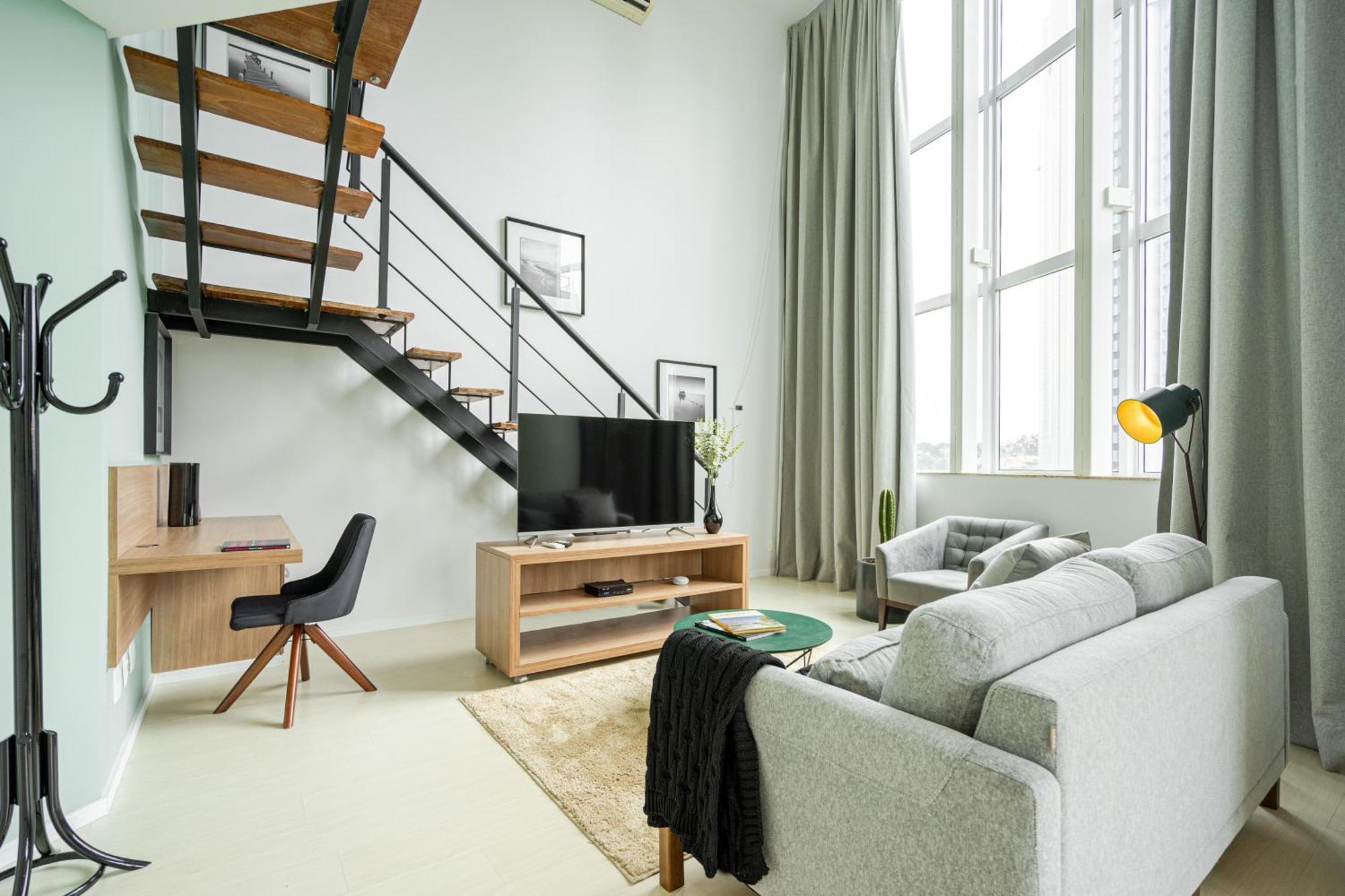 Apartamento Duplex aconchegante com piscina e academia próx. à Berrini - Brooklin São Paulo Exterior foto